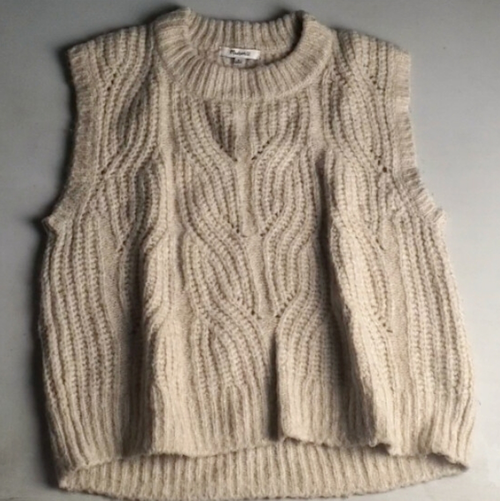 Madewell Cable Knit Sweater